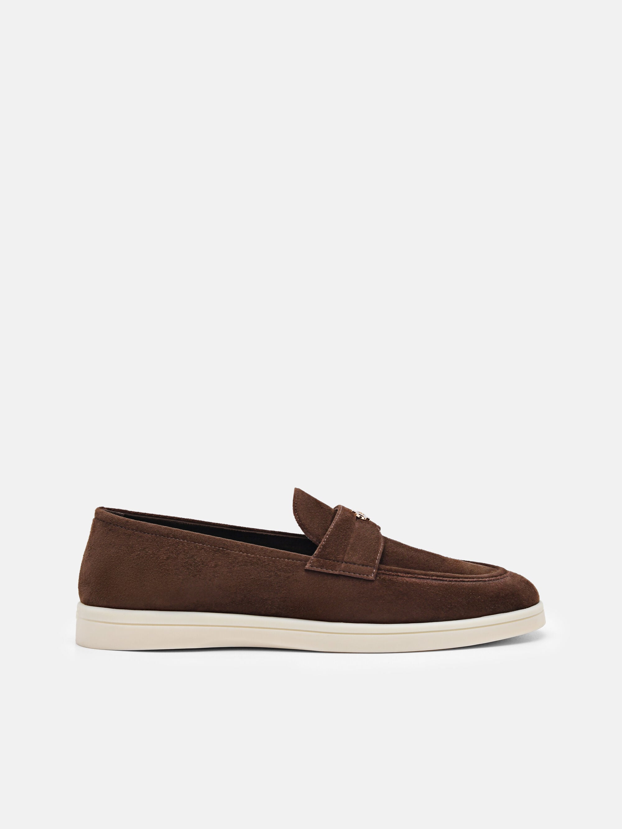 Dark Brown Suede Driving Shoes - PEDRO US