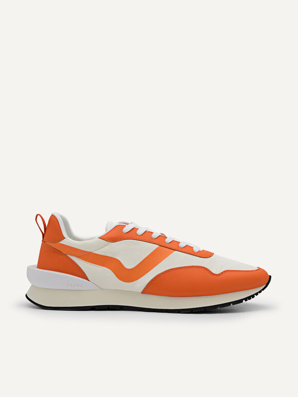 Swift Microfiber Sneakers, Orange