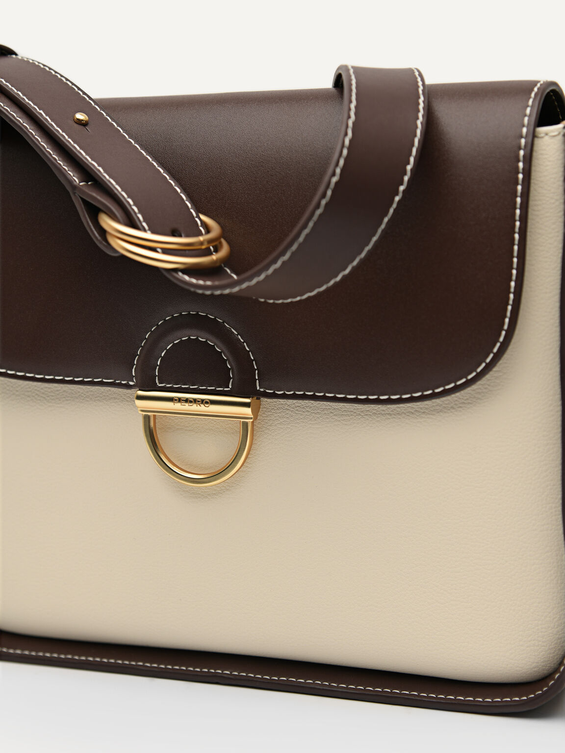 Jean Leather Satchel Bag, Multi