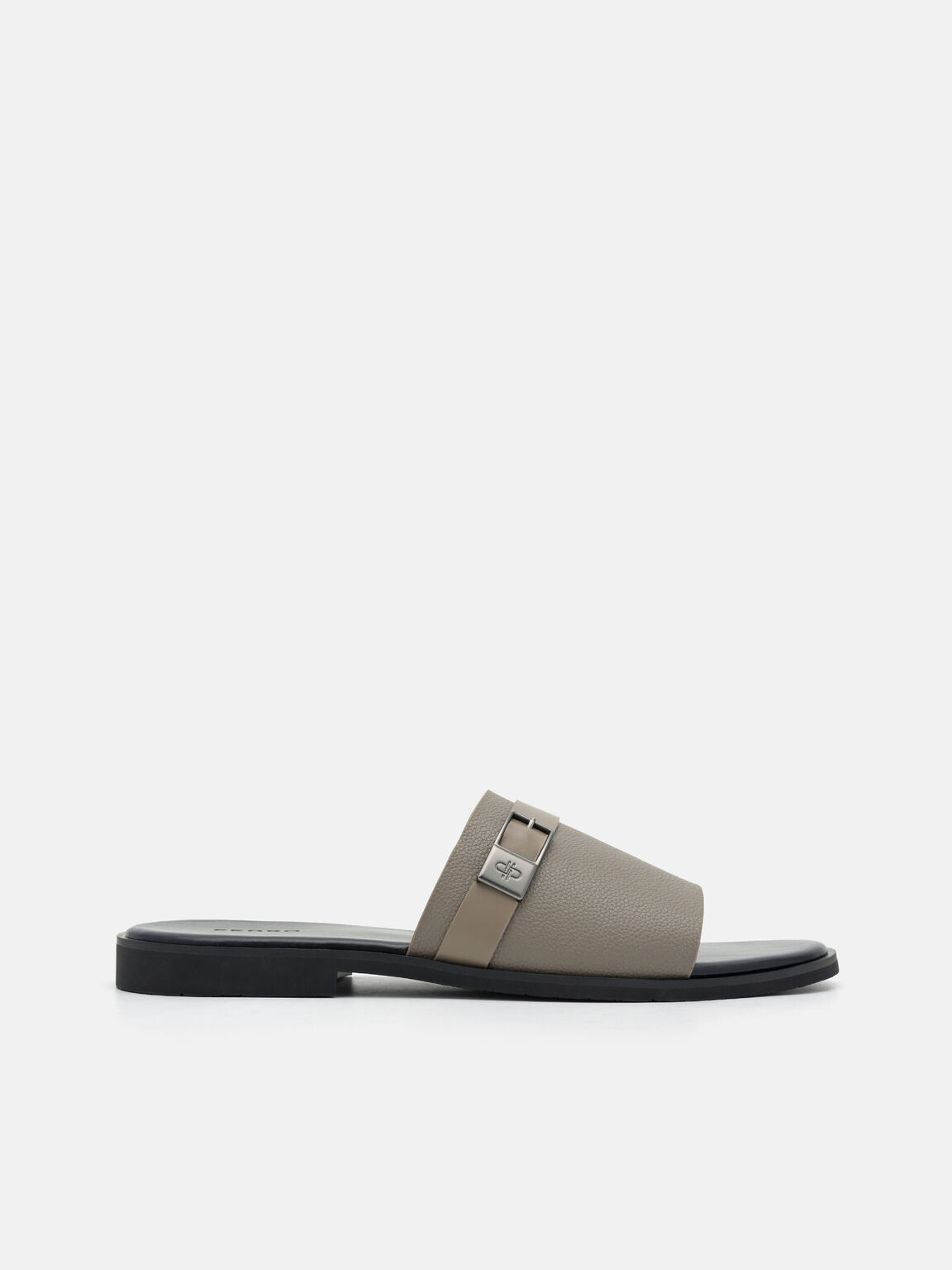 Slide Sandals, Taupe
