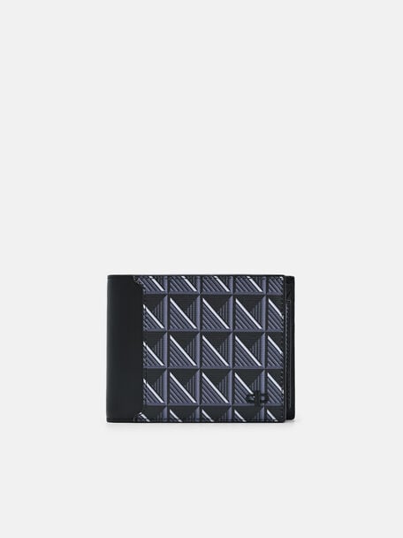 Axxis Canvas Bi-Fold Wallet with Insert, Blue Canvas