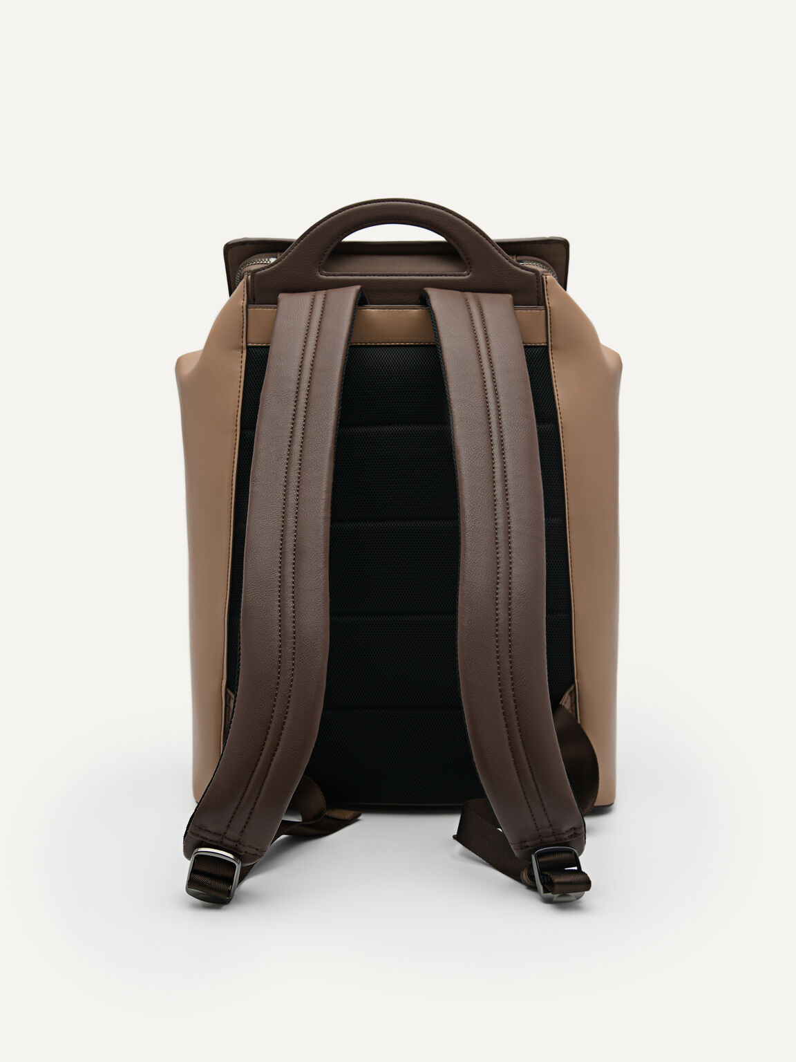 Snap Large Backpack, Taupe