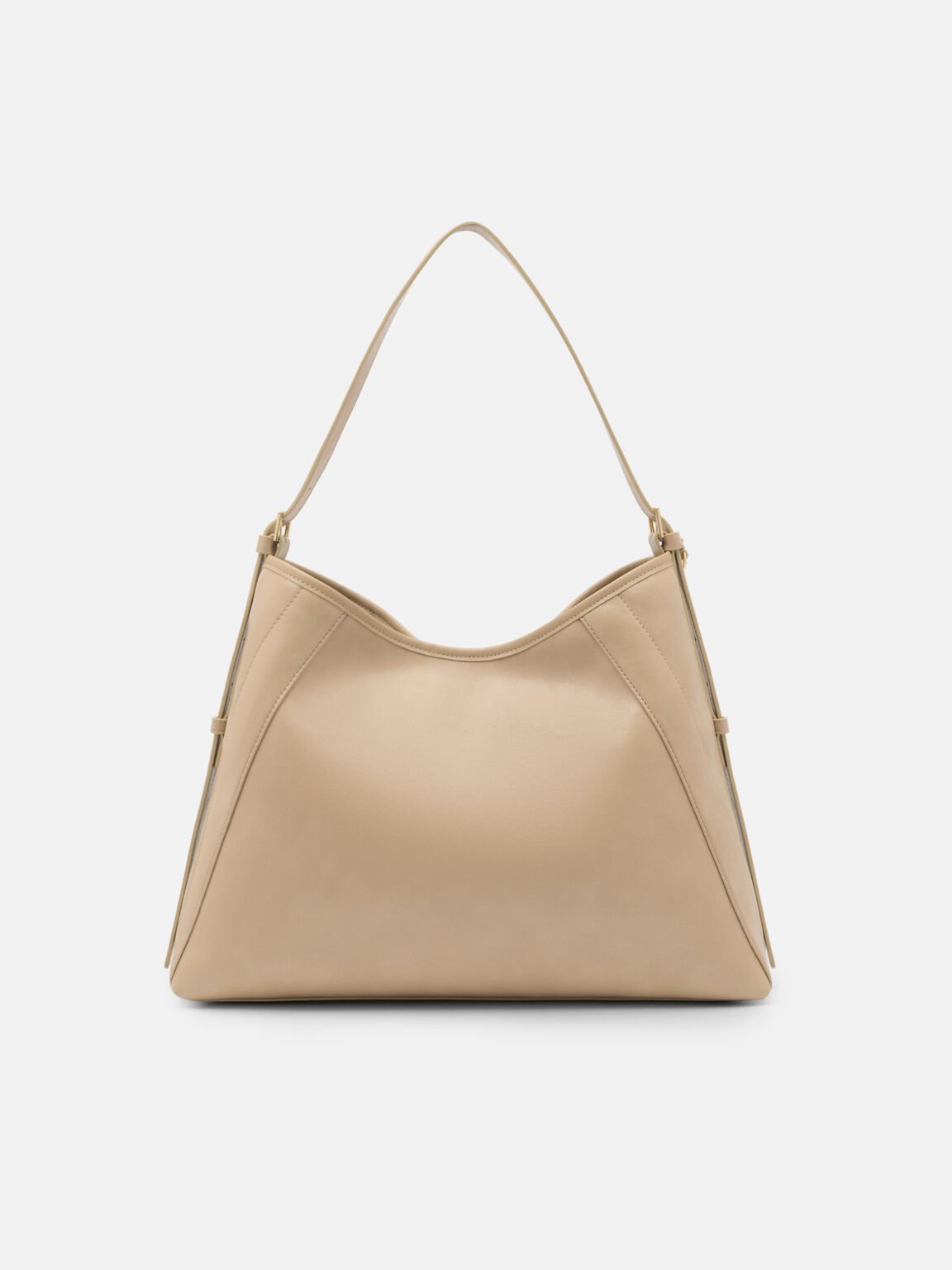 Kristen Hobo Bag, Beige