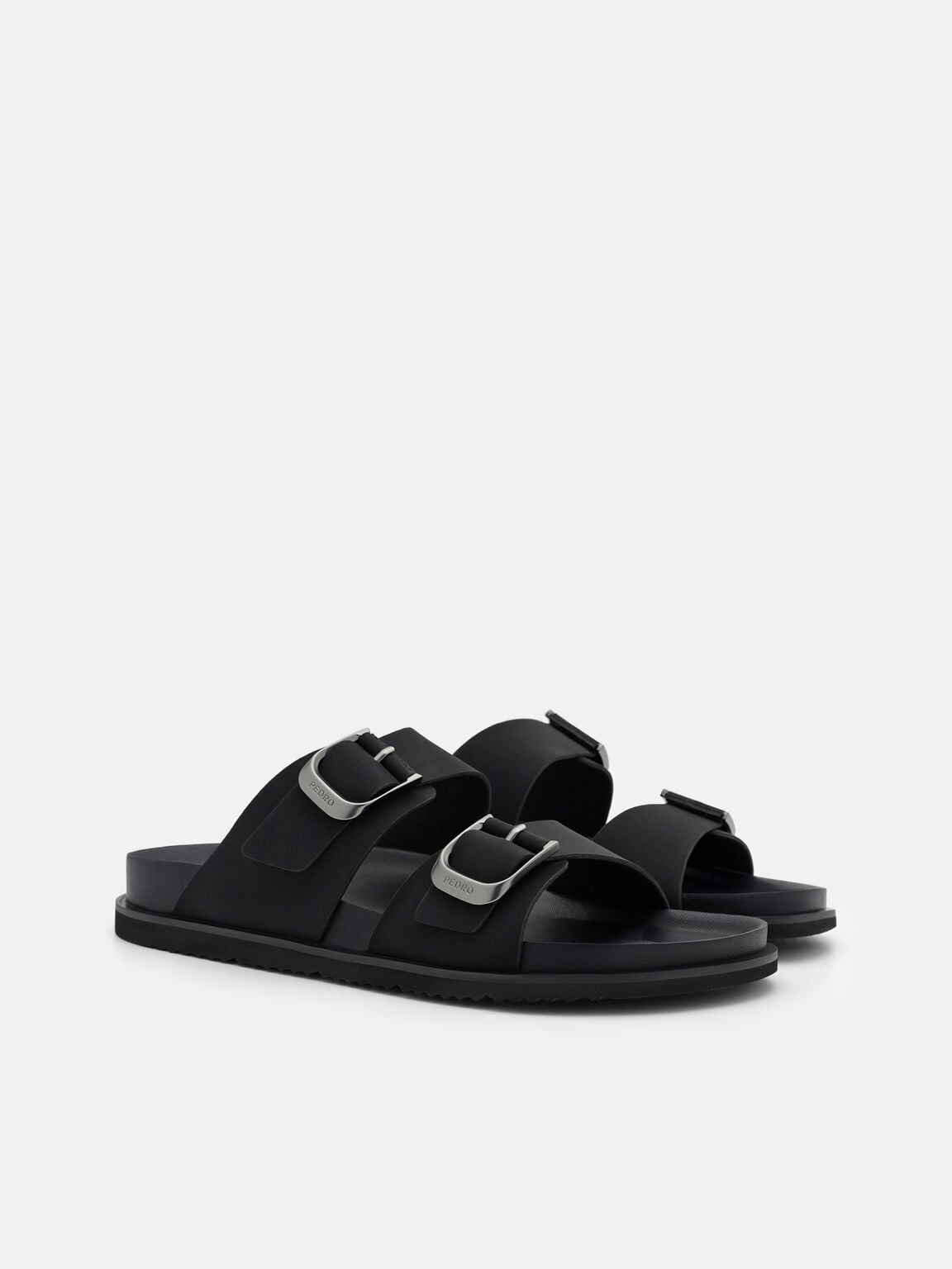 Men's Helix Slide Sandals, Black