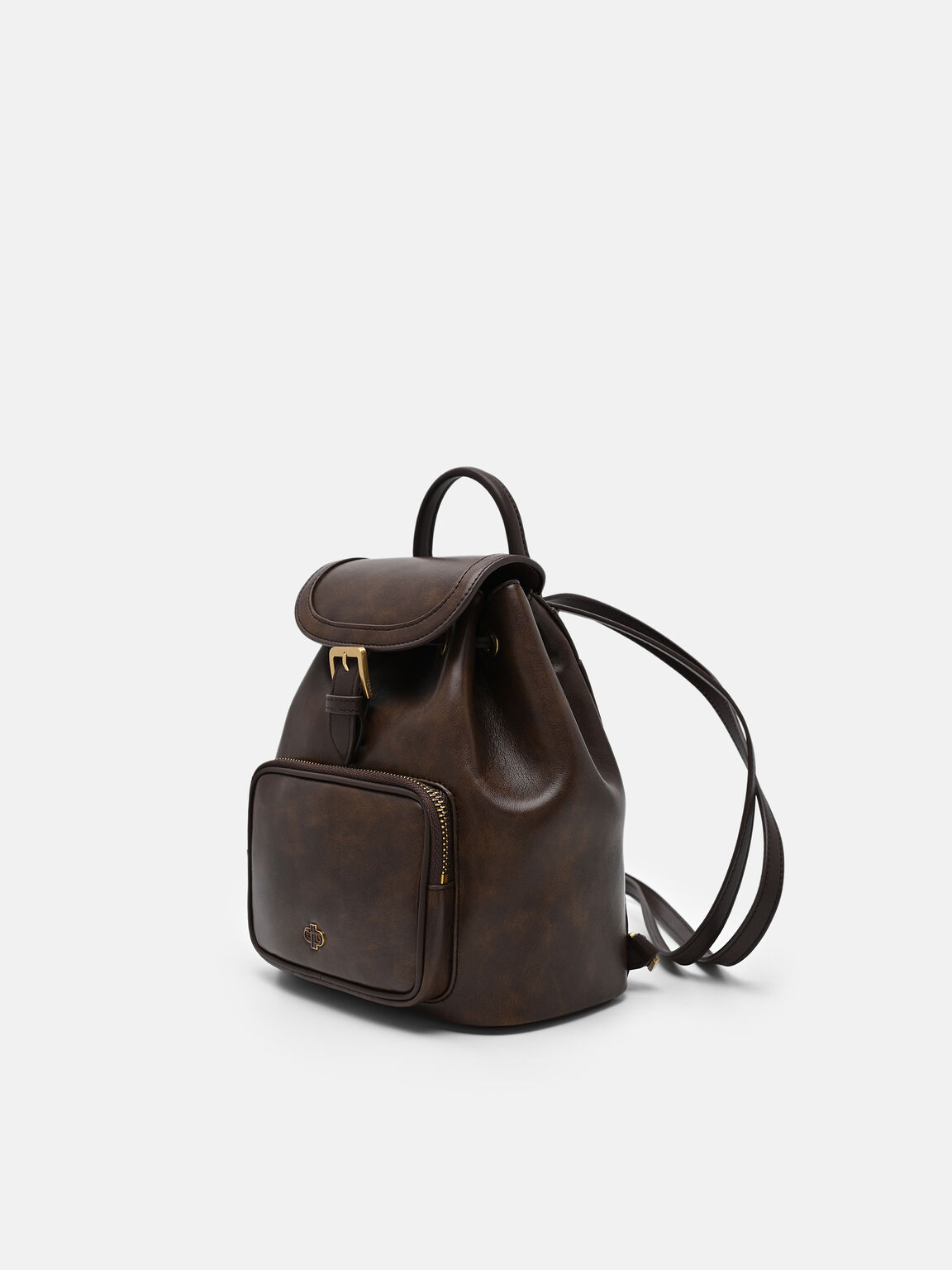 Ilena Backpack, Dark Brown