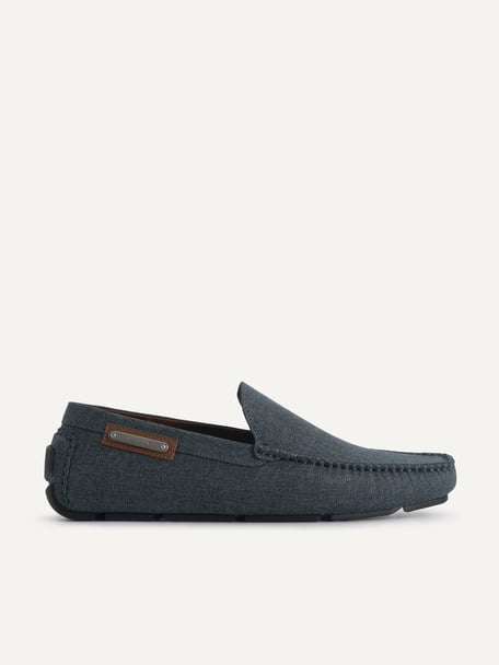 Casual Driving Shoes, Navy