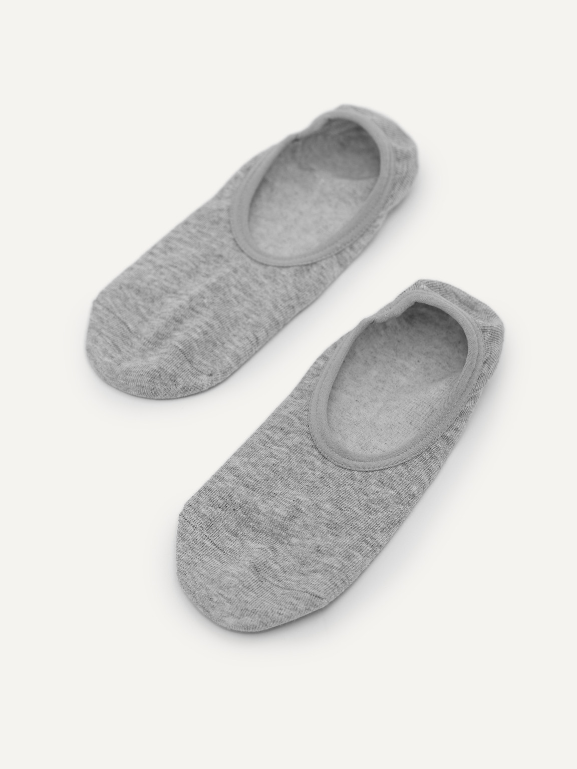 Women's Loafer Socks, Light Grey