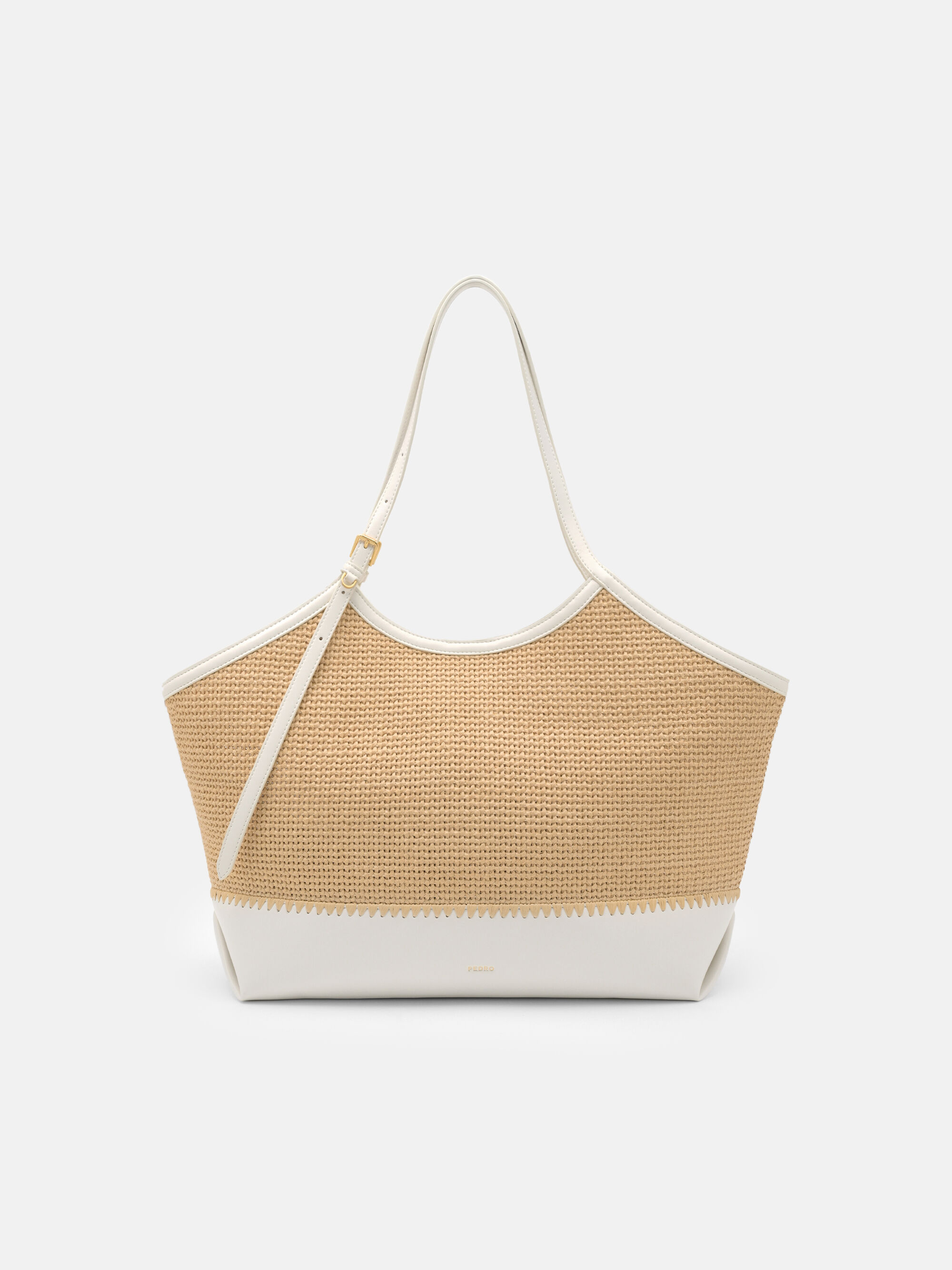 Naturual Melka Raffia Oversized Tote Bag - PEDRO US