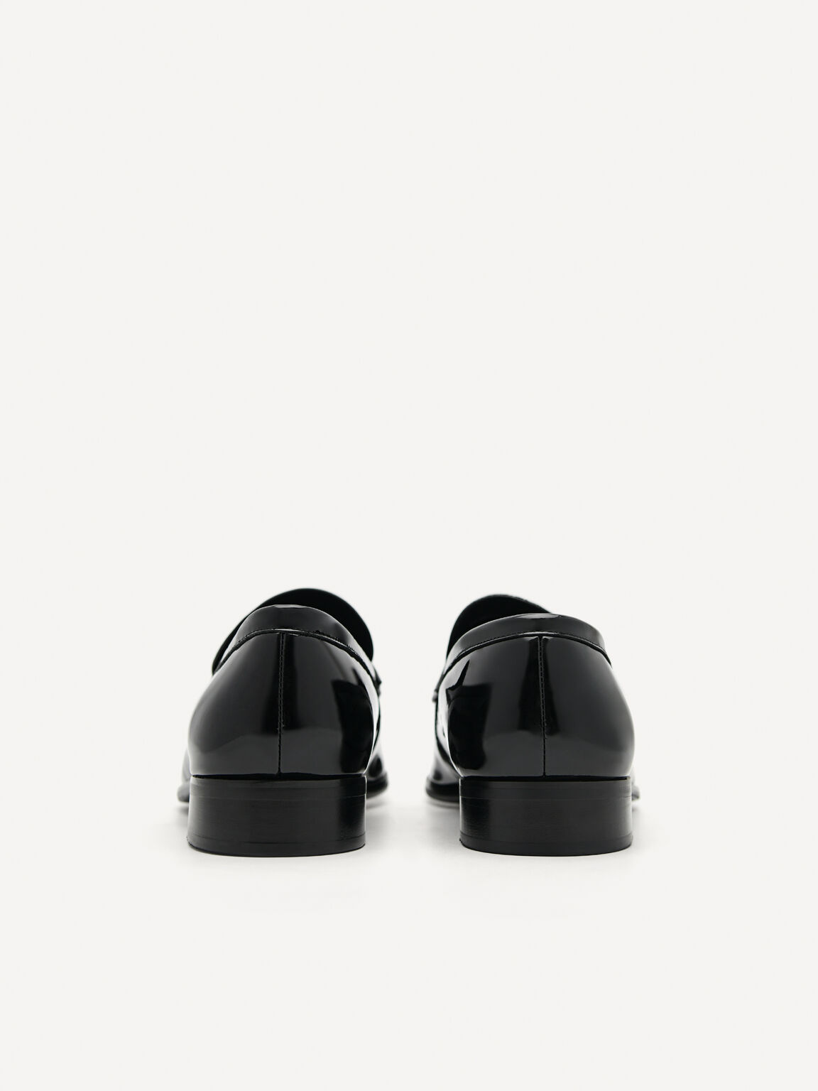 Patent Leather Penny Loafer, Black