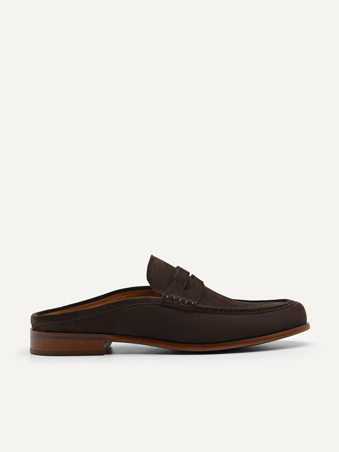 Blake Leather Slip-On Loafers, Dark Brown