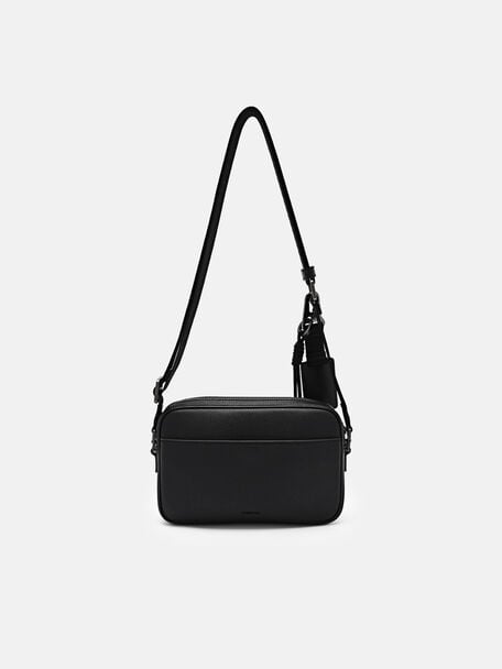 Billet Crossbody Bag, Black