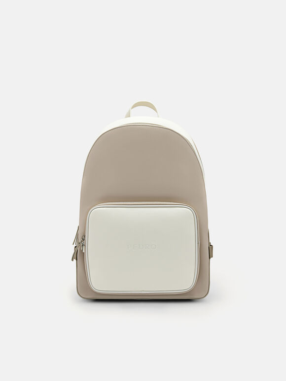 Lucas Casual Backpack, Taupe