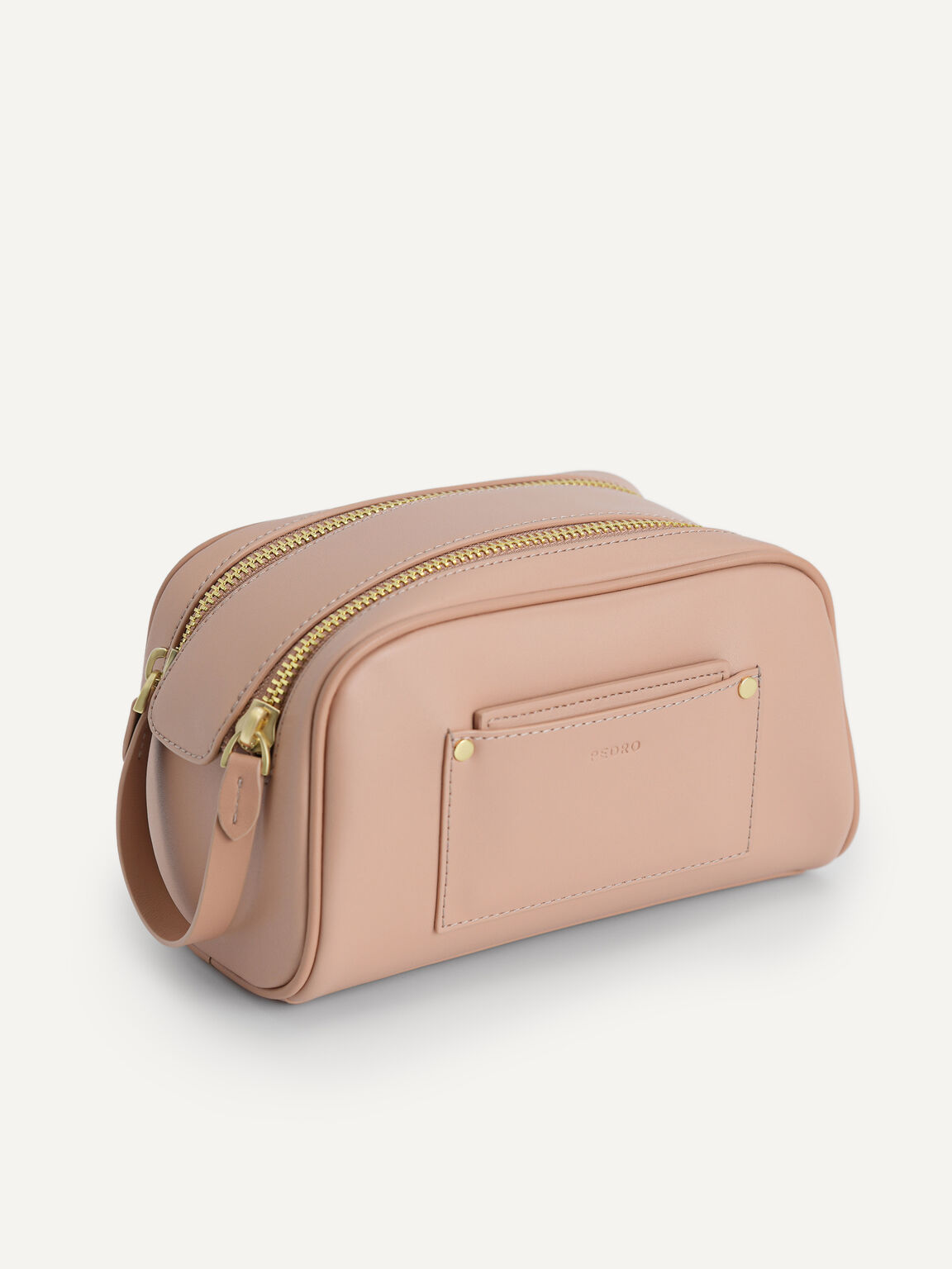 Casual Cosmetic Pouch, Blush, hi-res