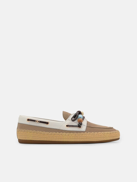 Dee Leather Boat Shoes, Multi