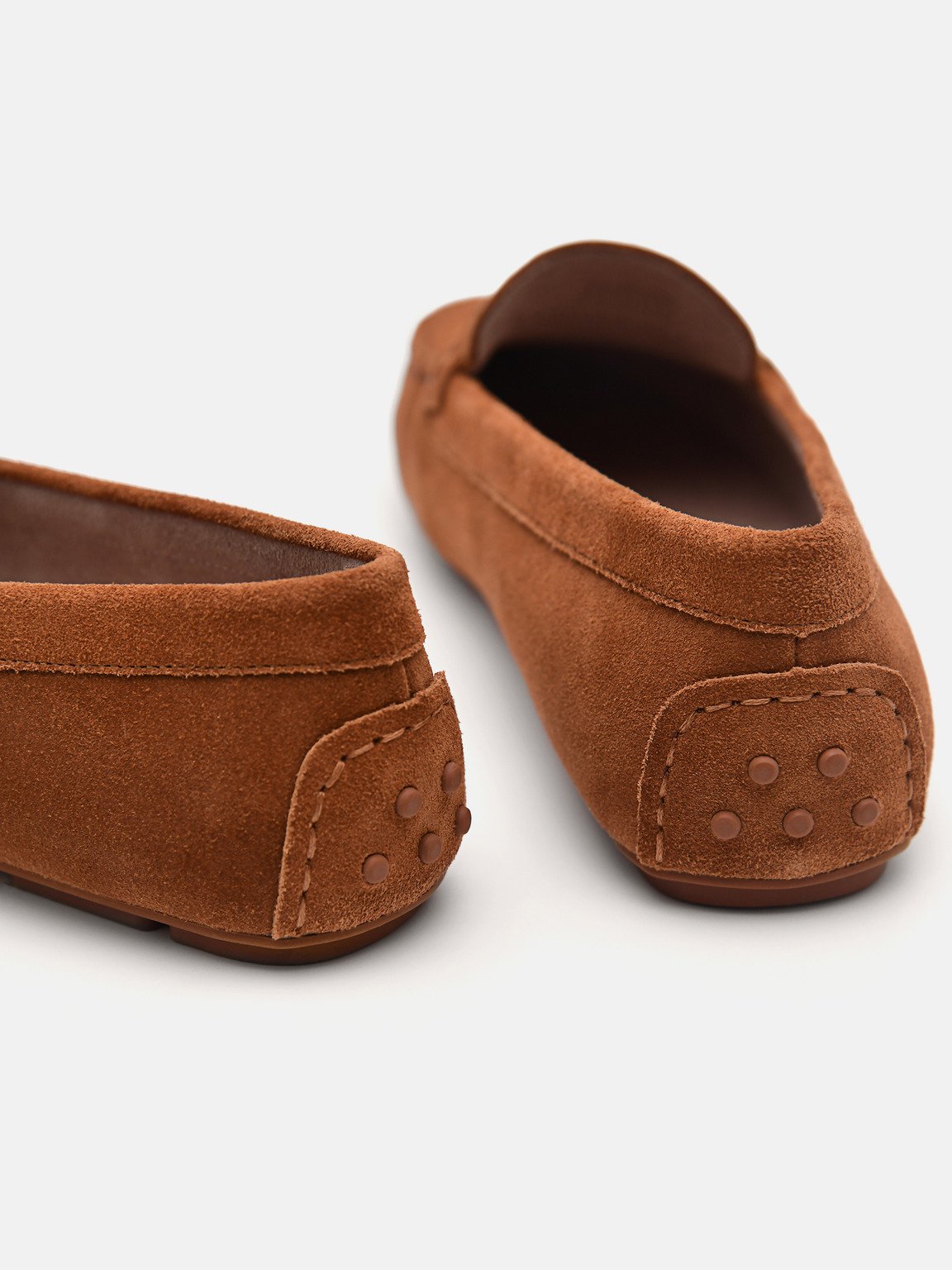 PEDRO標誌平底鞋, 浅棕褐色