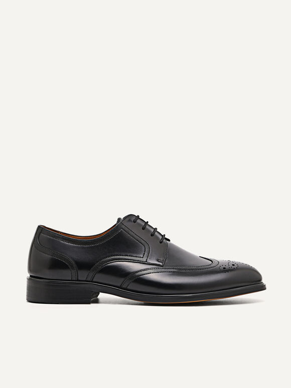 Leather Brogues, Black