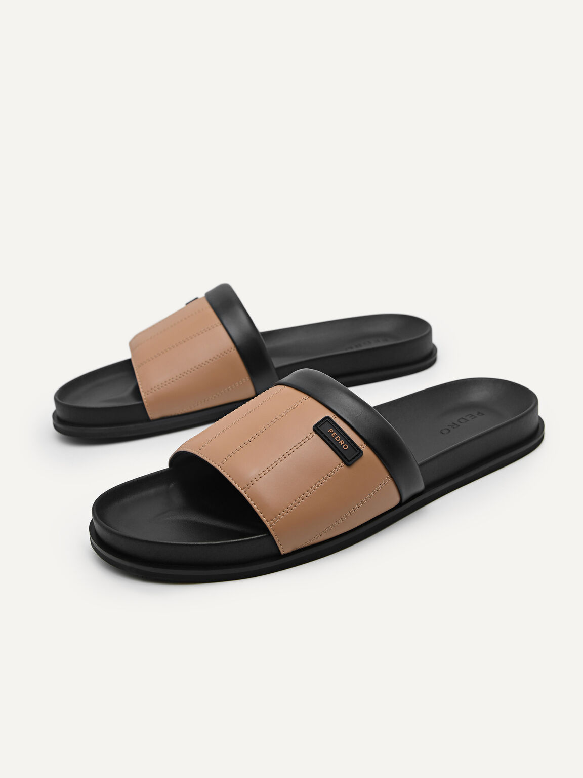 Camel Slide Sandals - PEDRO EU