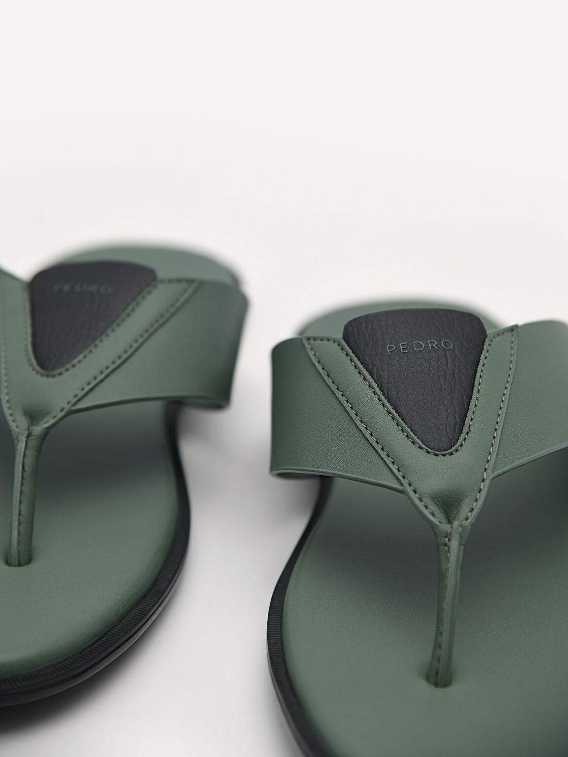 Thong Sandals, Military Green