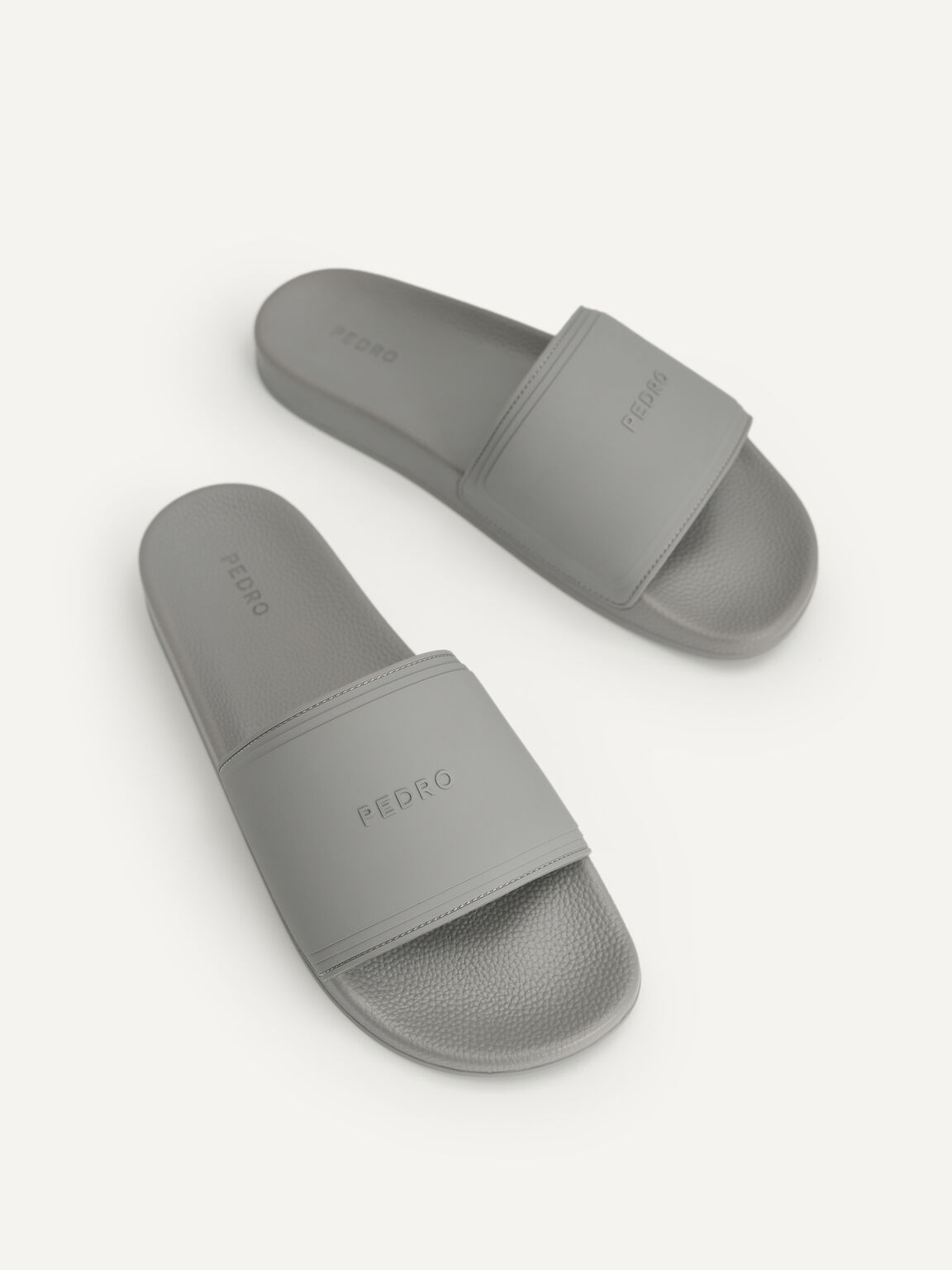 Casual Slides, Grey