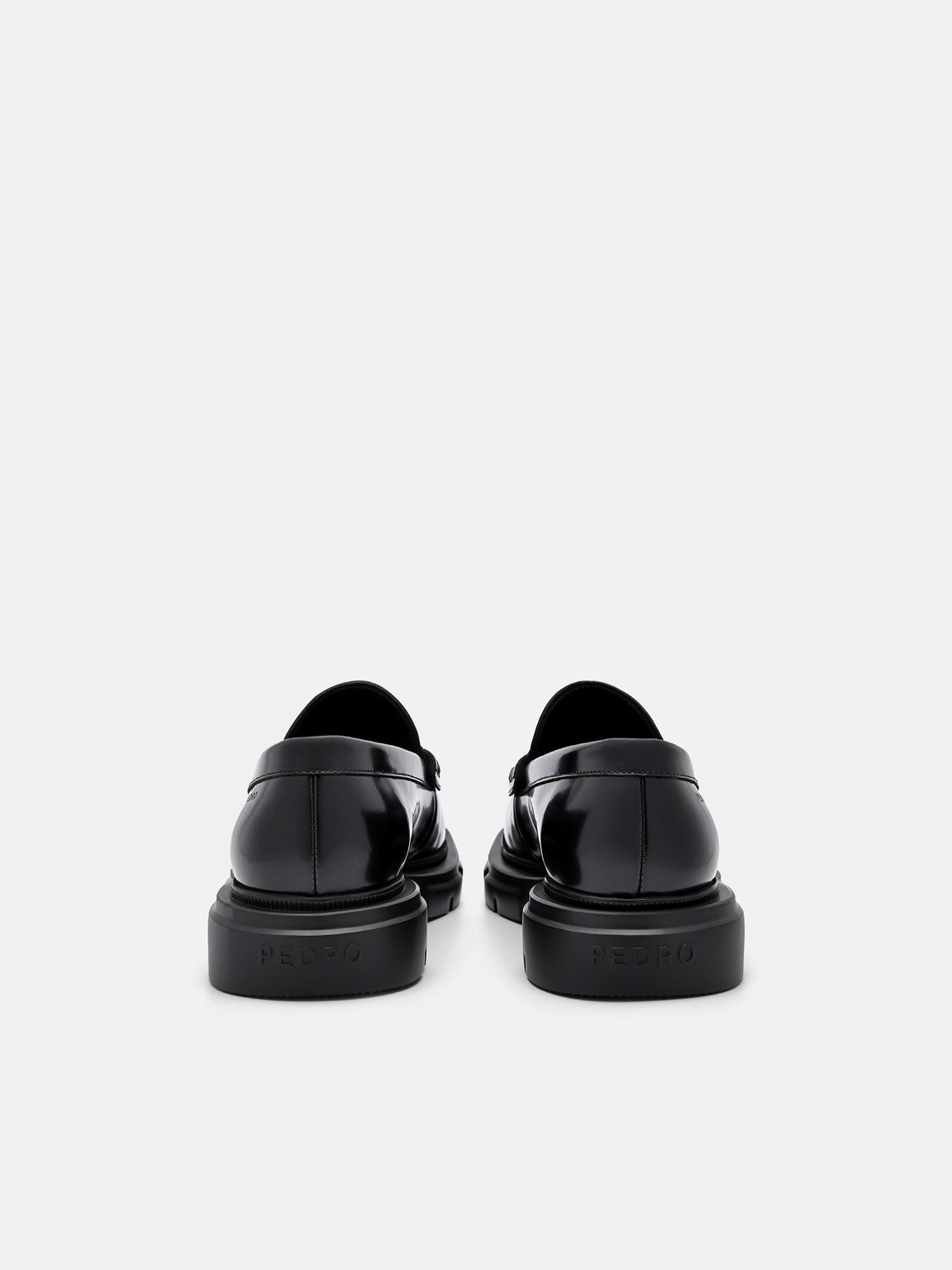 Women's Ellis Leather Loafers, Black