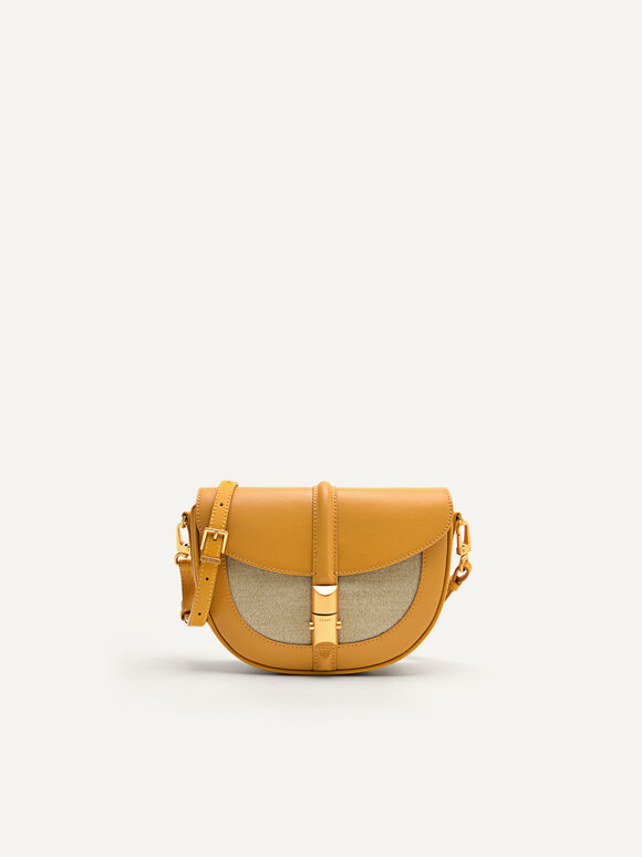 Varvara Shoulder Bag, Mustard