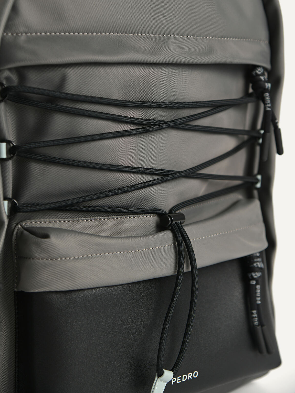 Nylon Backpack, Black
