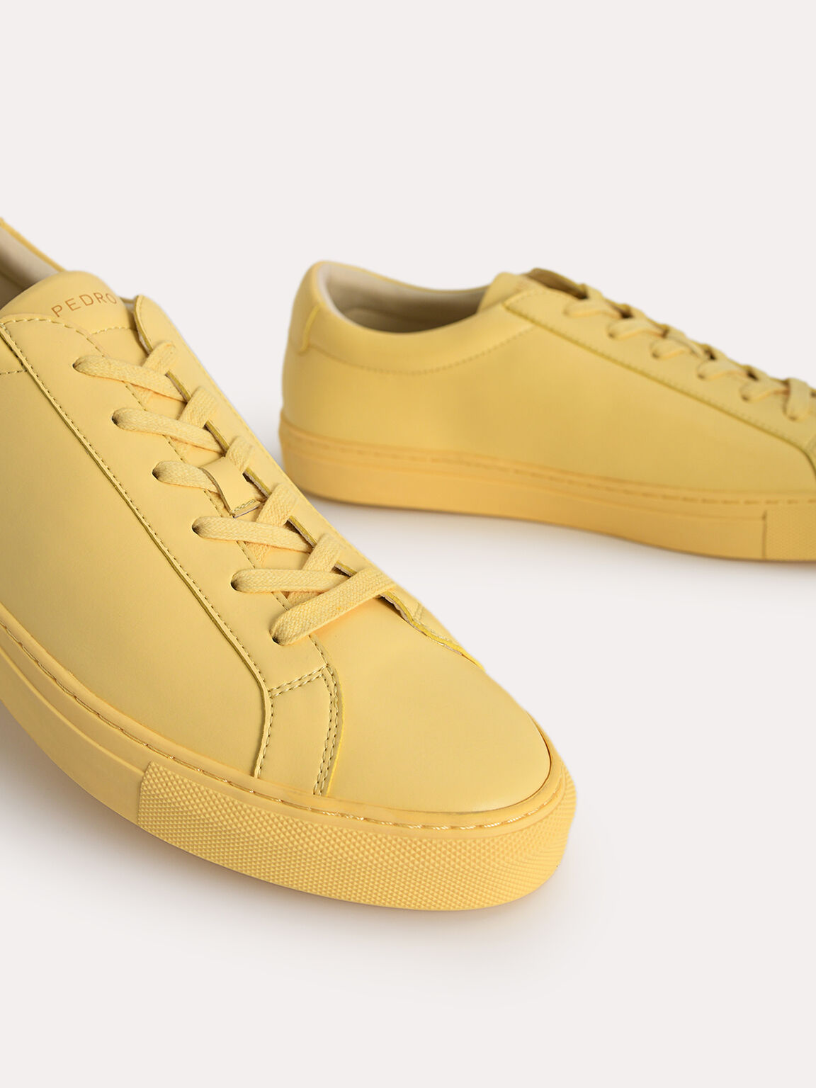 Atlas Court Sneakers, Light Yellow