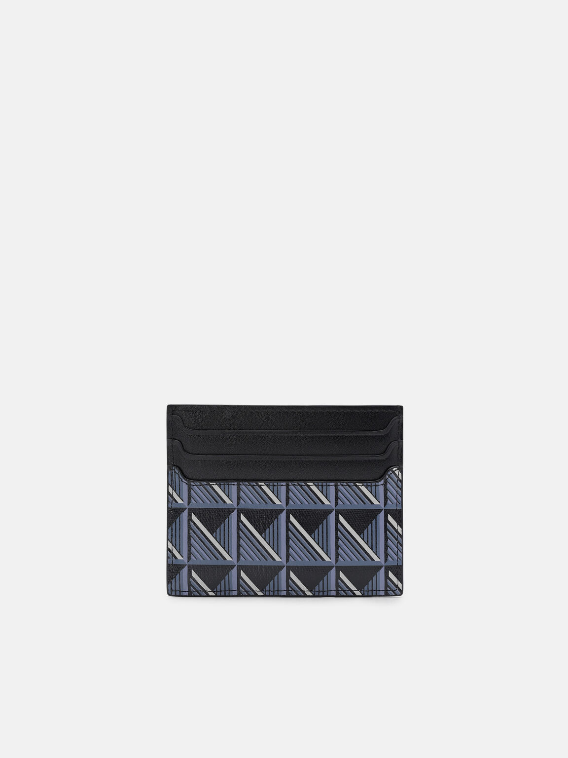Axxis Canvas Card Holder, Blue Canvas