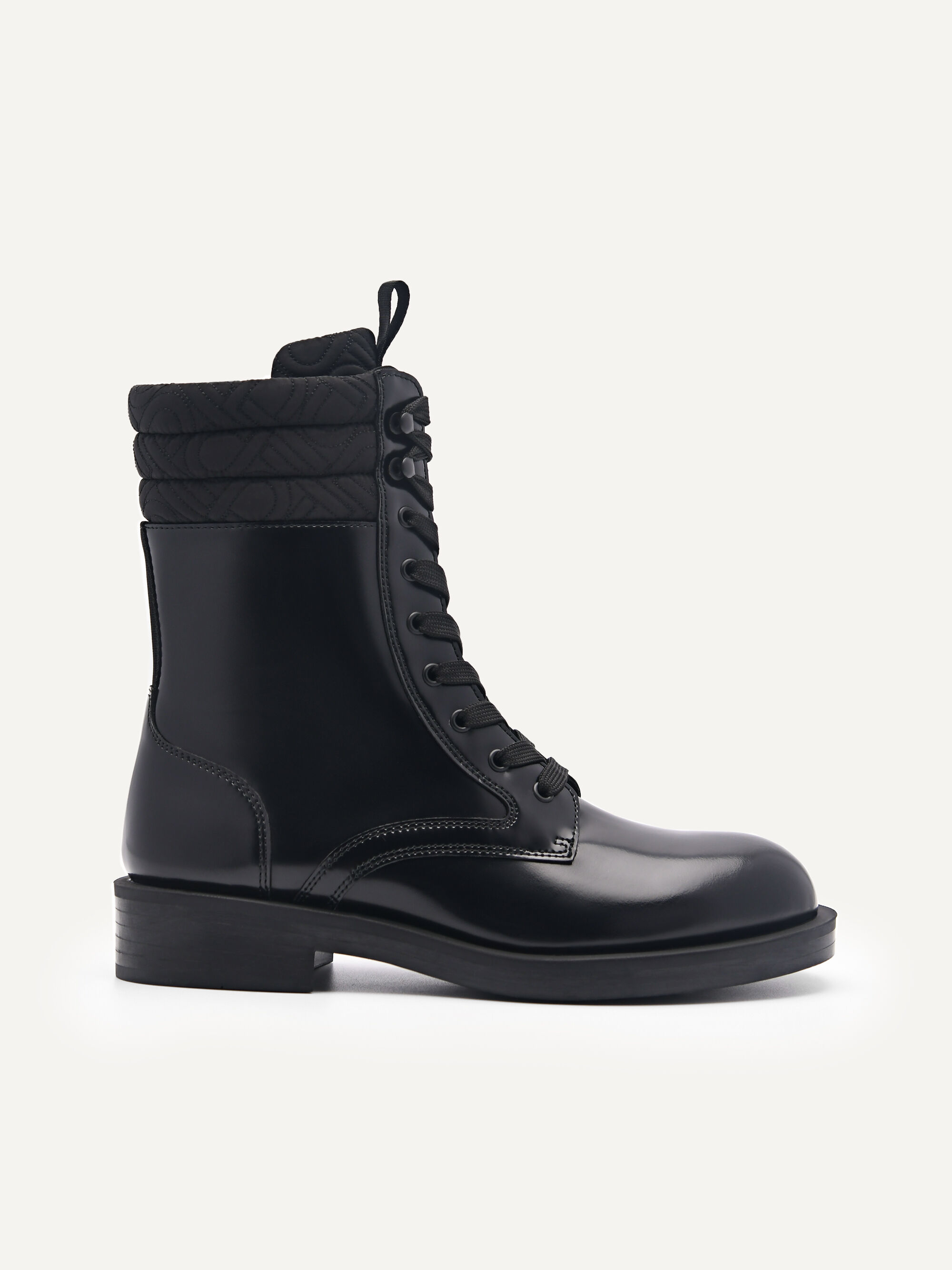 PEDRO Icon Leather Ankle Boots - Black