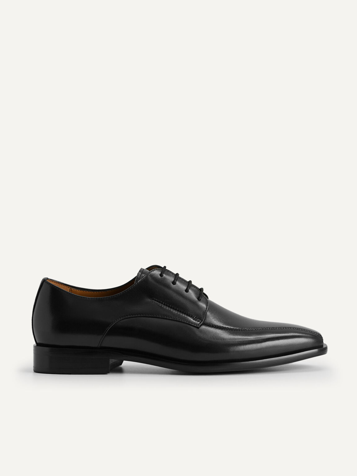 Patent Leather Derby Shoes, Black2