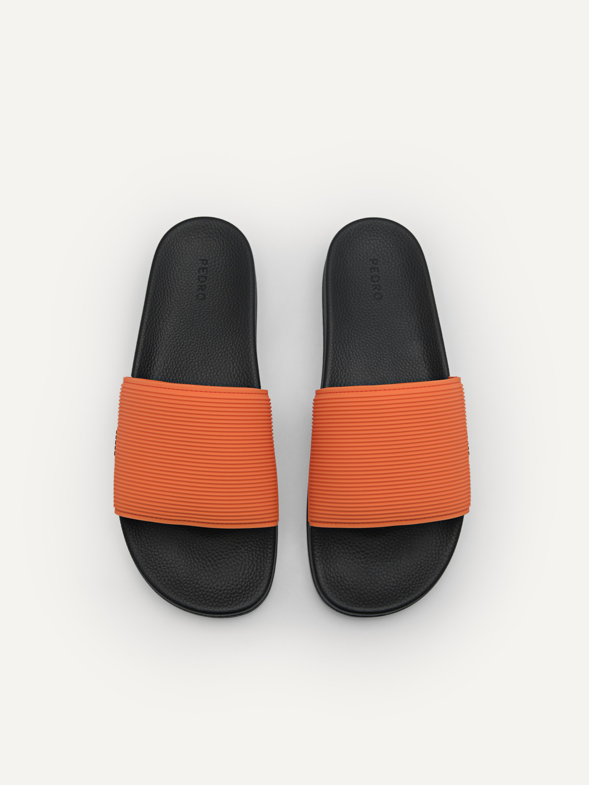 Slide Sandals, Orange