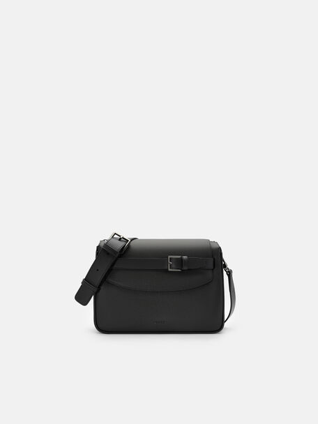 Noah Crossbody Bag, Black
