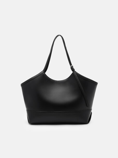 Melka Oversized Tote Bag, Black