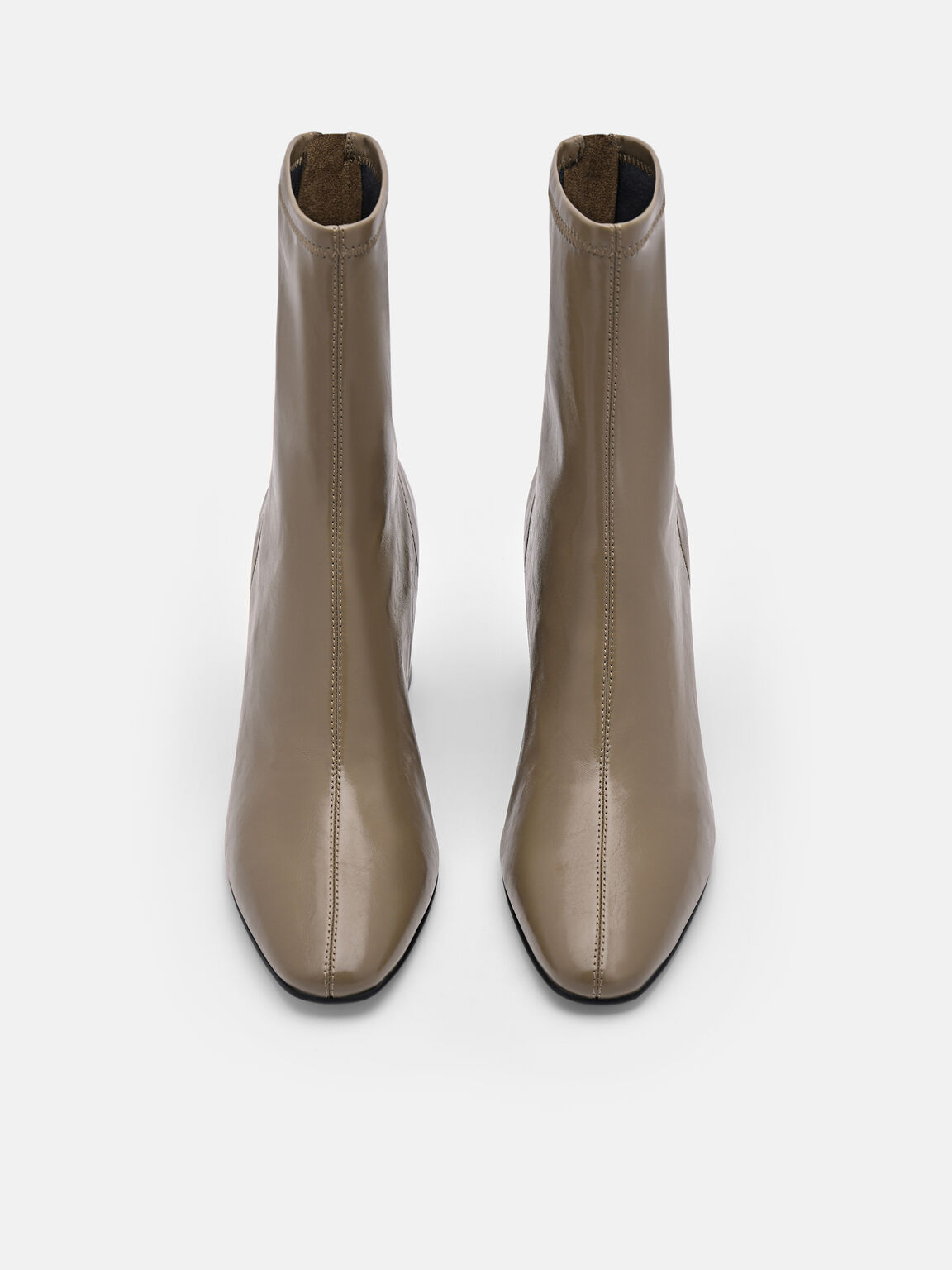 Alana Heel Boots, Olive
