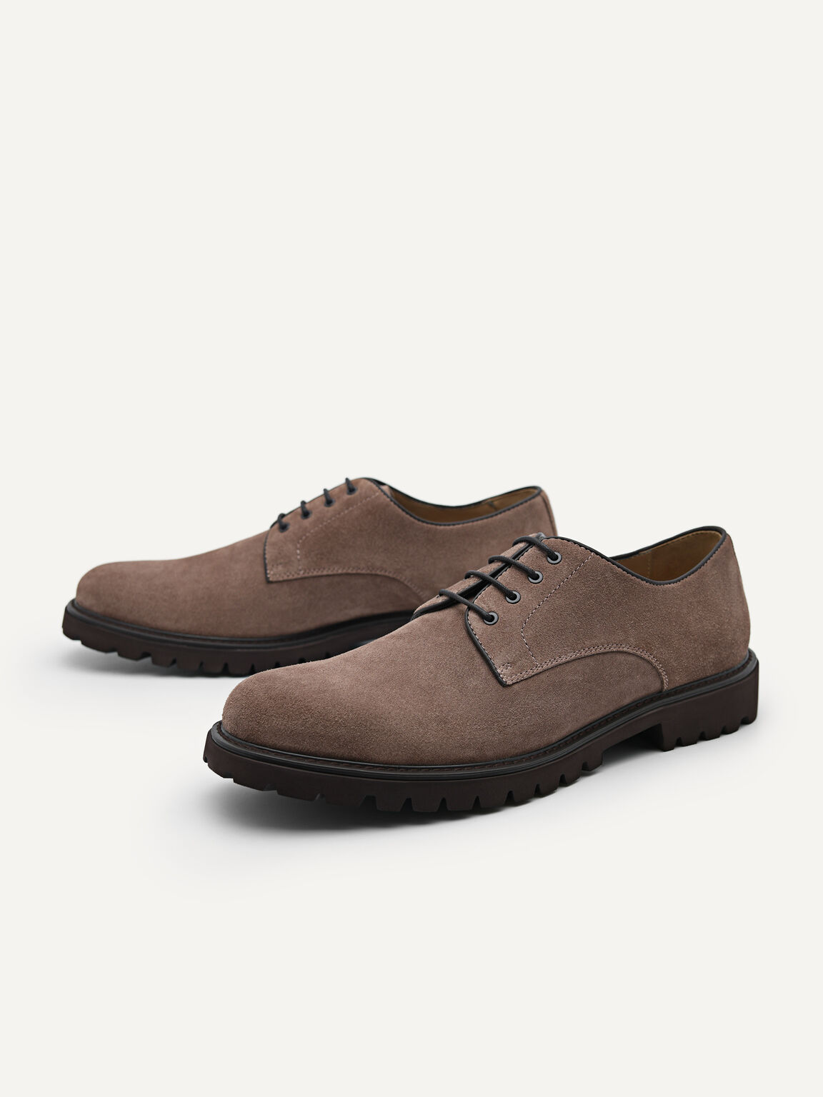 Pablo Derby Shoes, Taupe