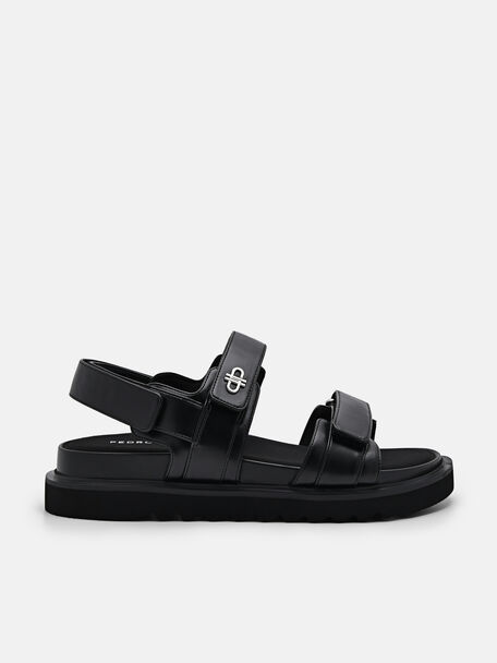 Slingback Sandals, Black