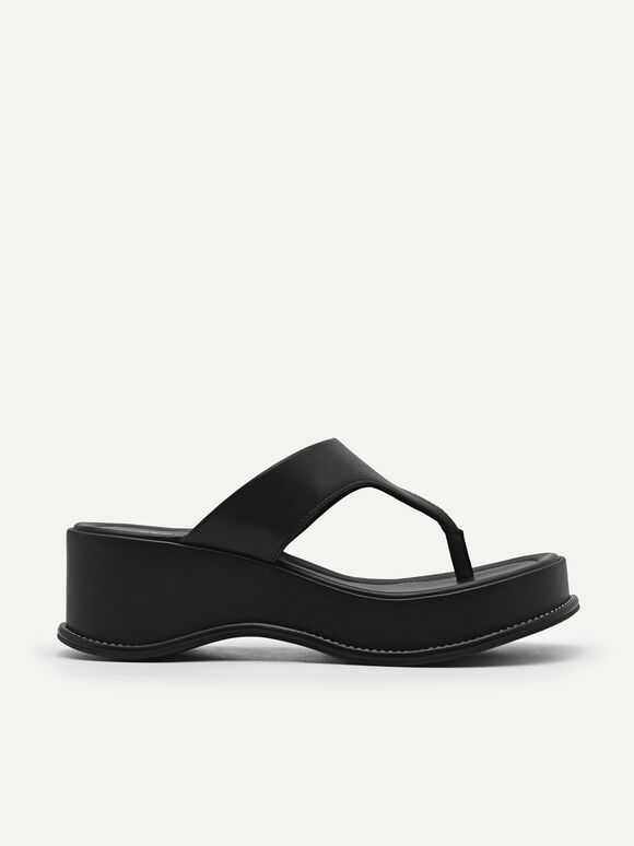 Anchor Sandals, Black
