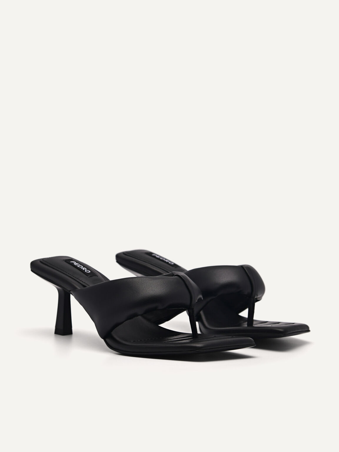 Tilly Heel Sandals, Black