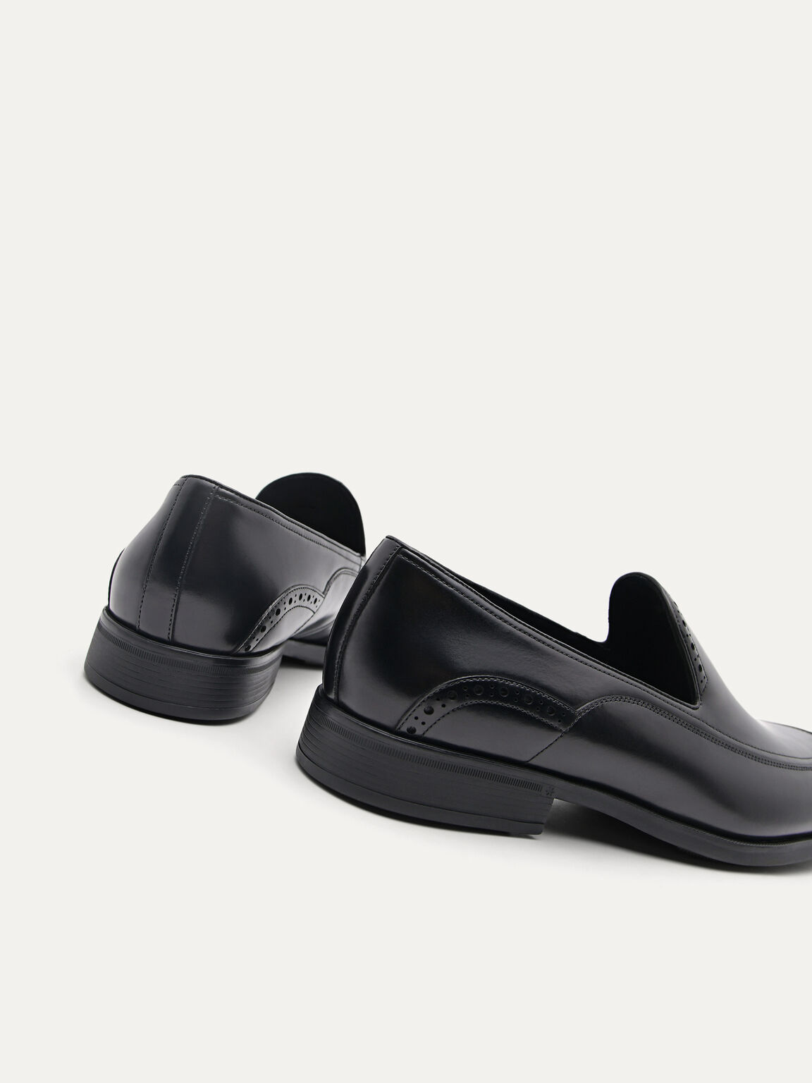 Altitude Leather Loafers, Black