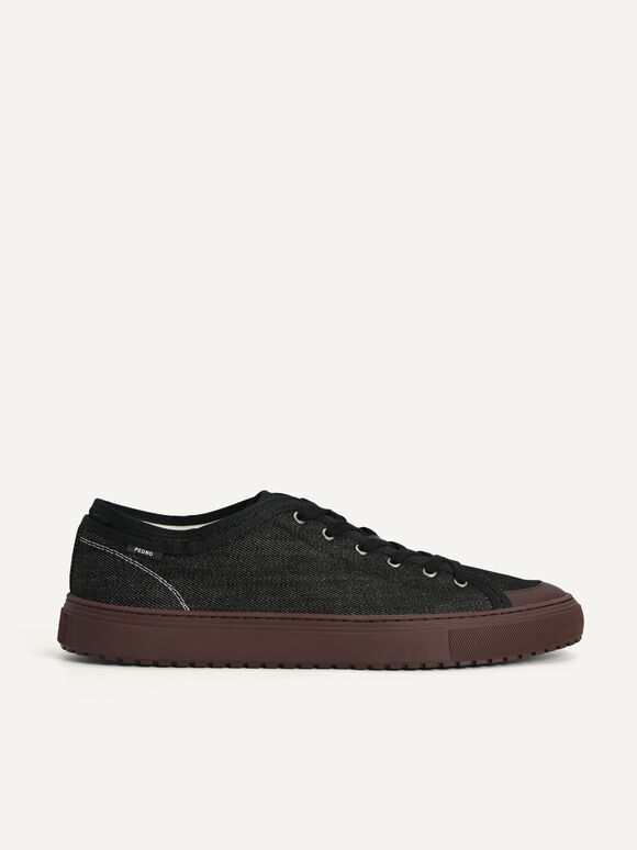 Denim Atlas Sneakers, Black