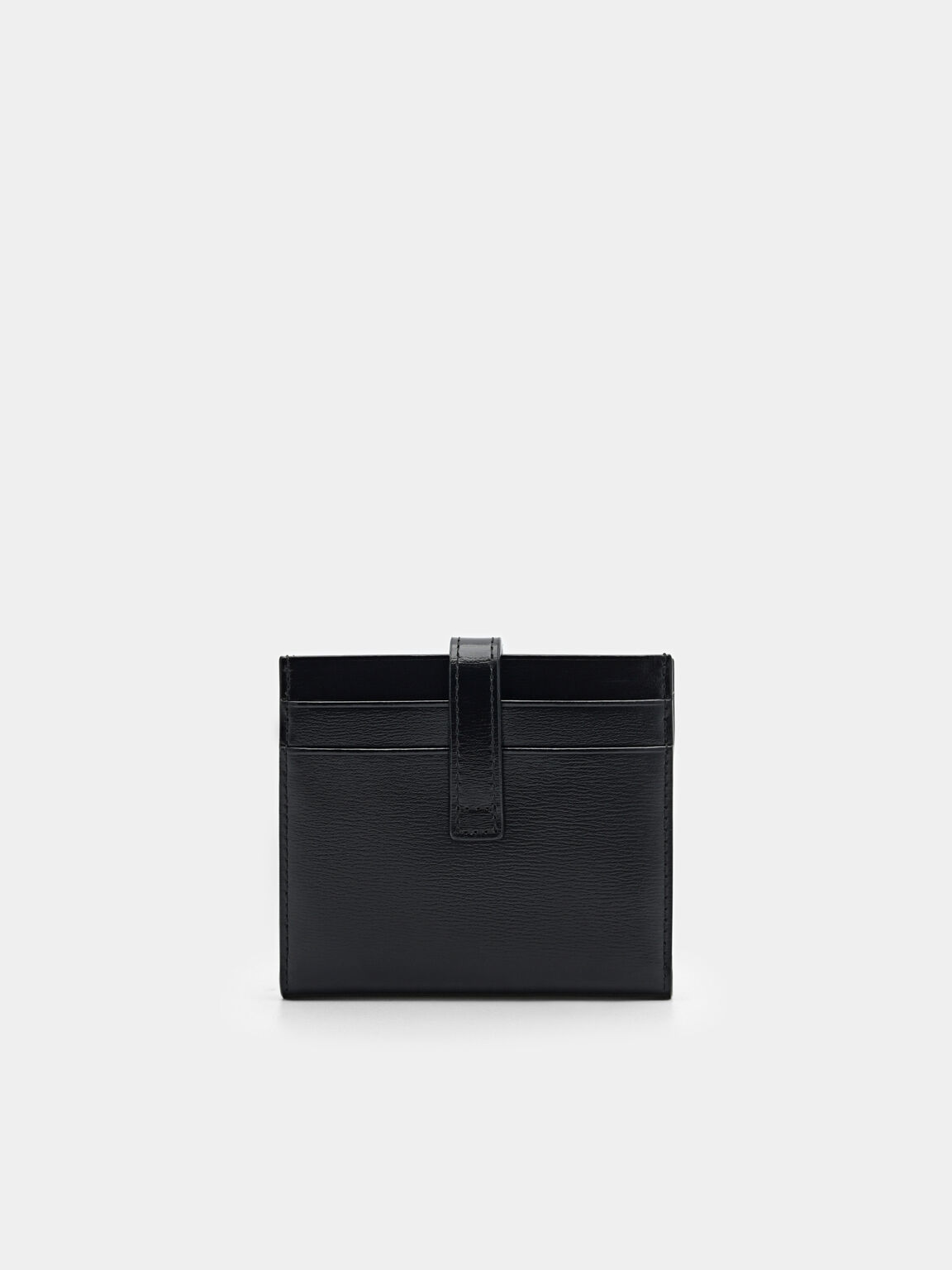 Black PEDRO Studio Leather Bi-Fold Card Holder - PEDRO MY
