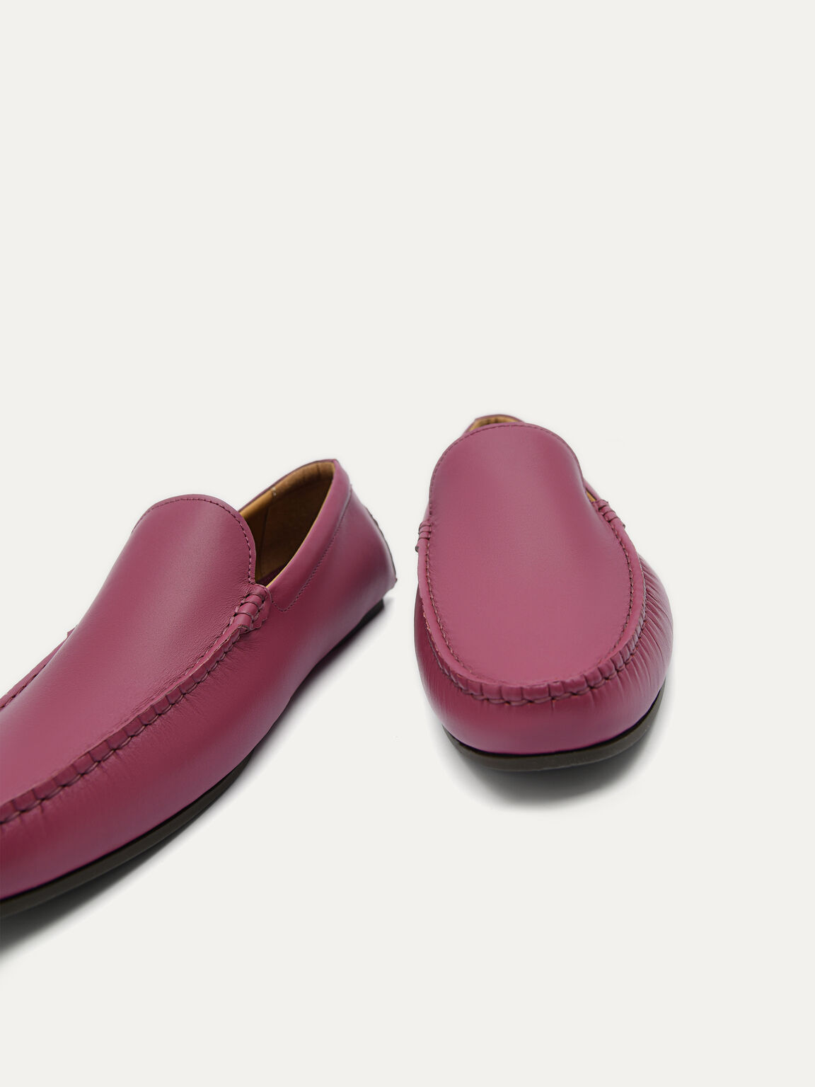 Patrick皮革莫卡辛鞋, 玫瑰色
