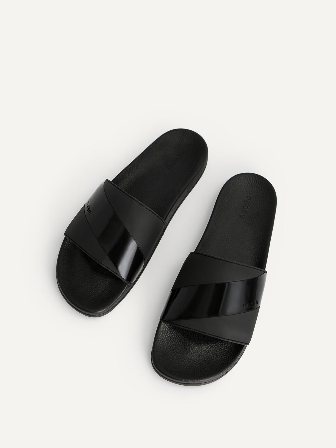 Casual Slides, Black