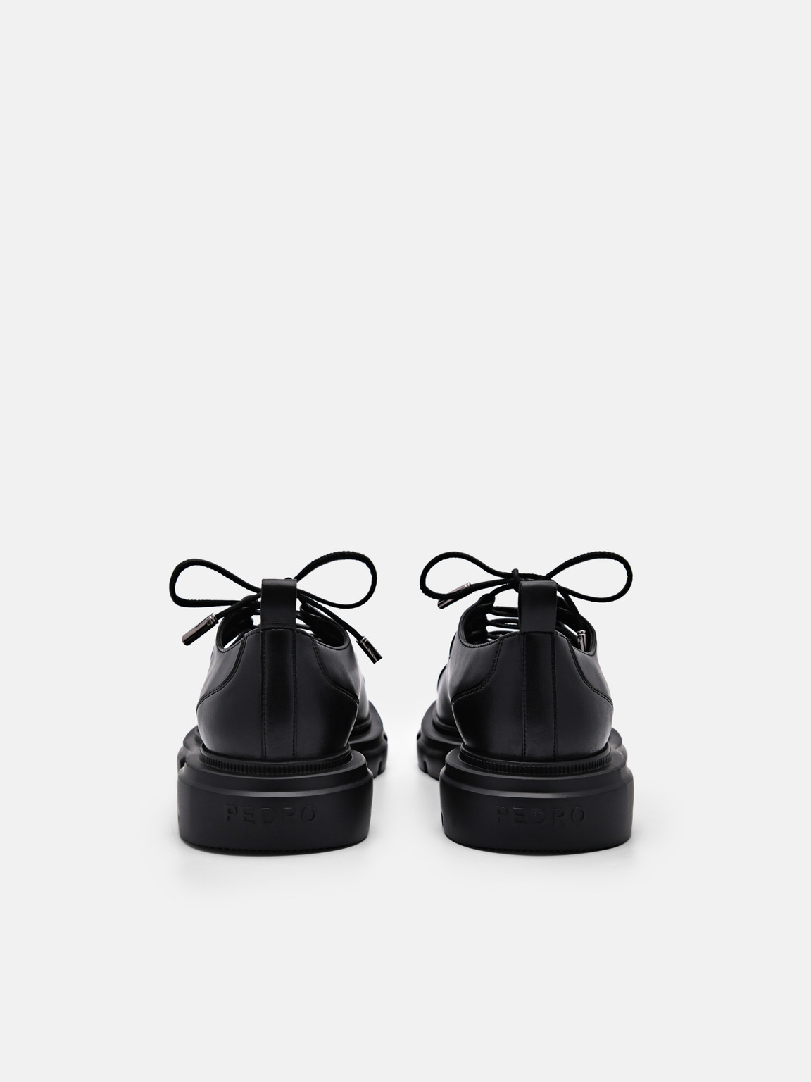 Ethel Laced Loafers, Black