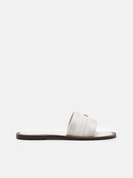 Slide Sandals, Chalk