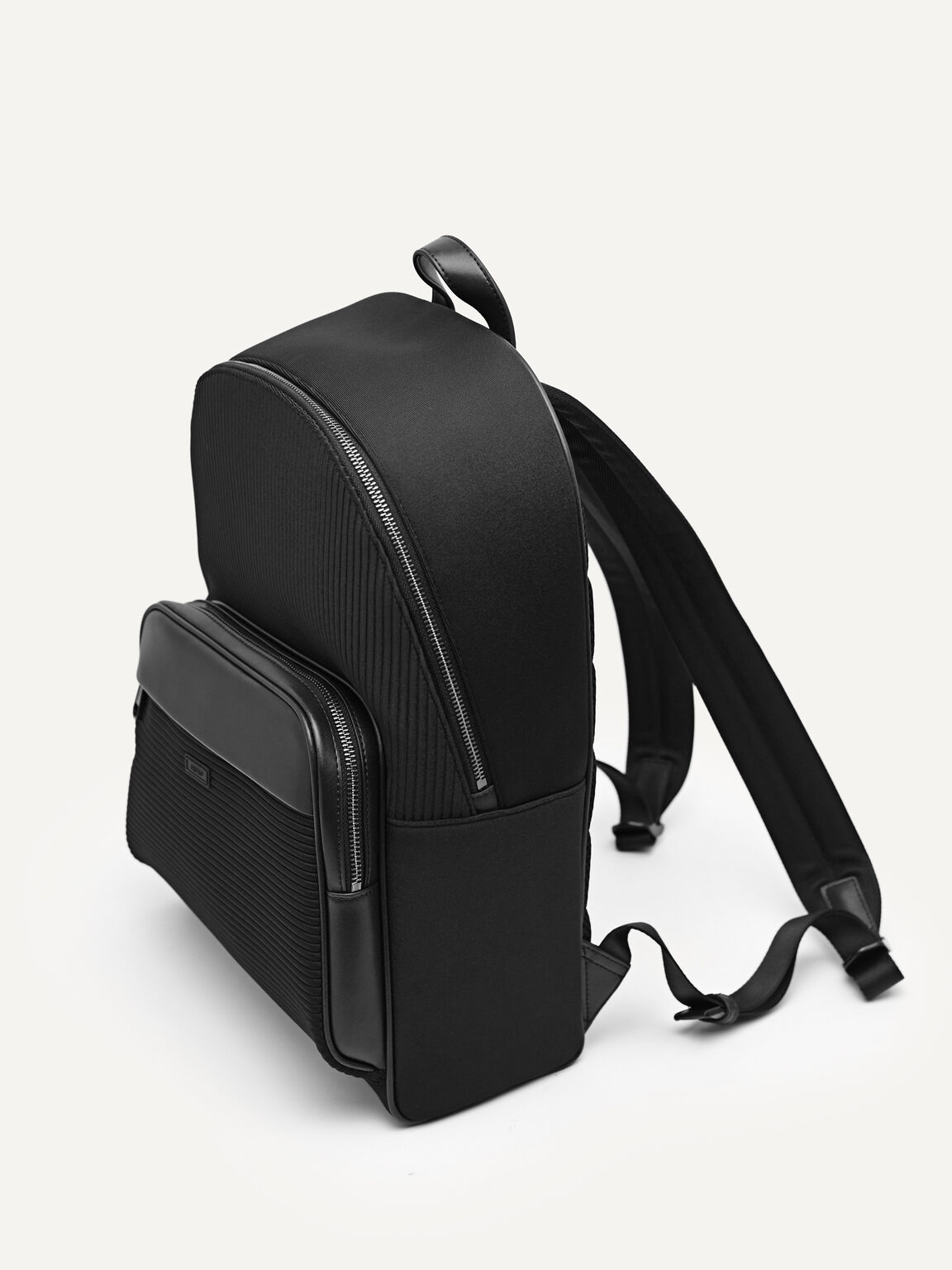 rePEDRO Pleated Backpack, Black, hi-res