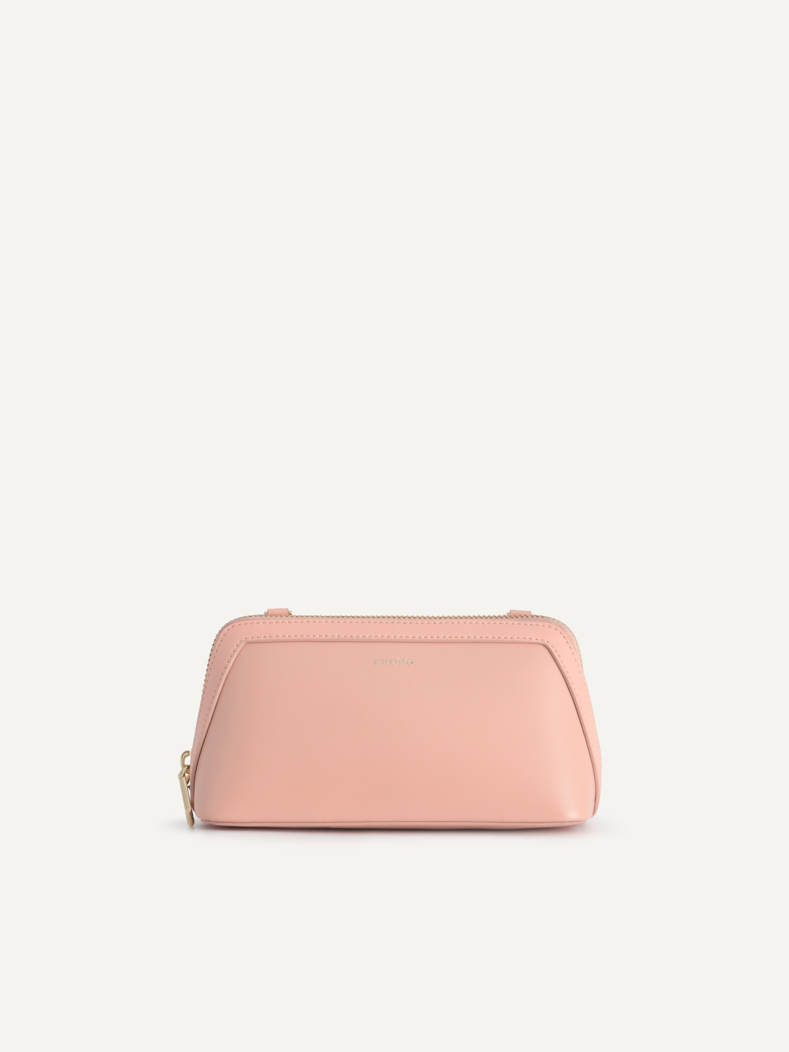 Leather Pouch, Blush
