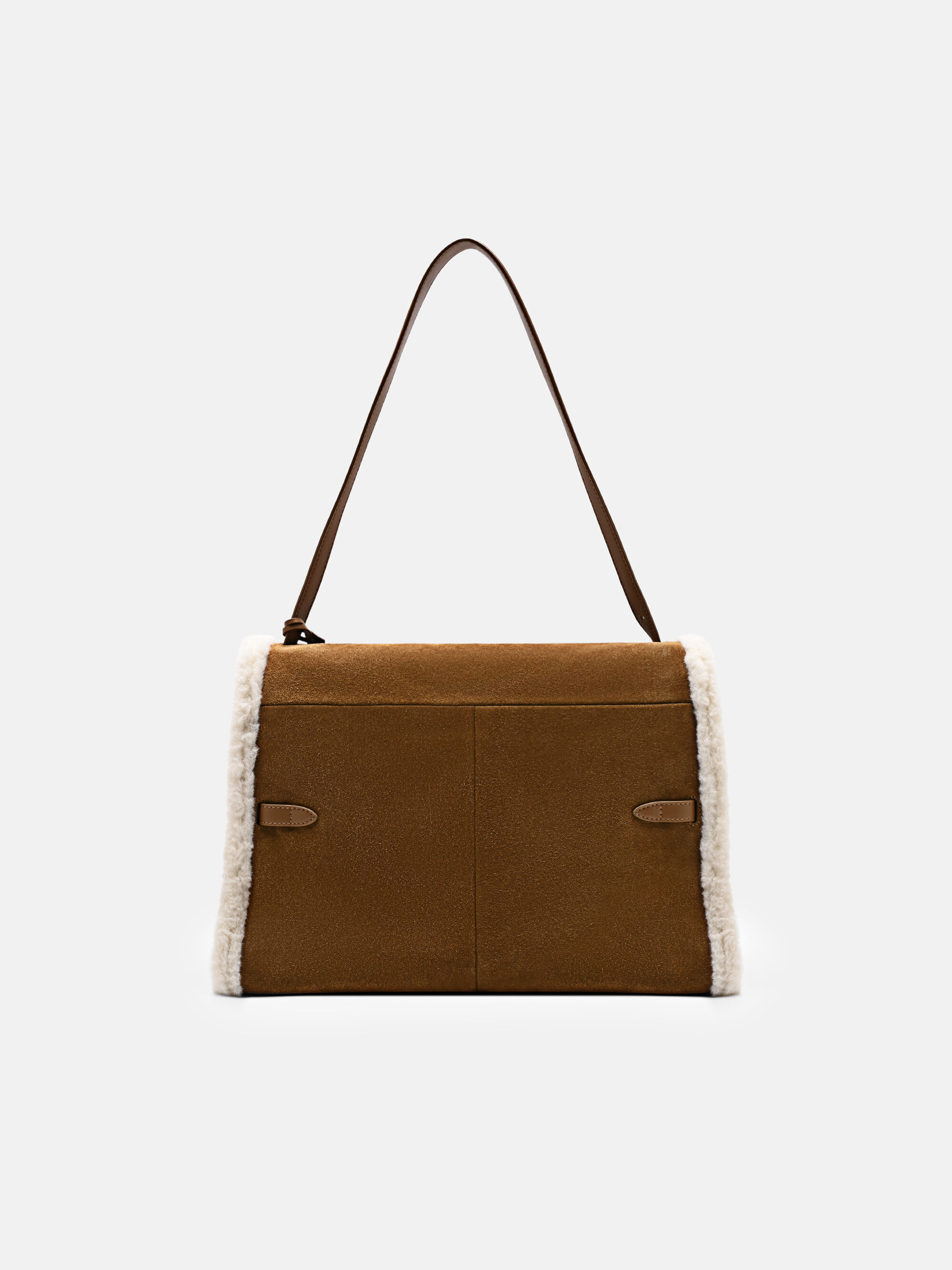 Cognac Large Shoulder Bag - PEDRO SG