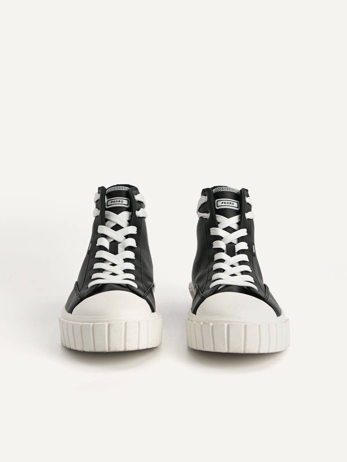 Beat Lace-Up Sneakers, Black