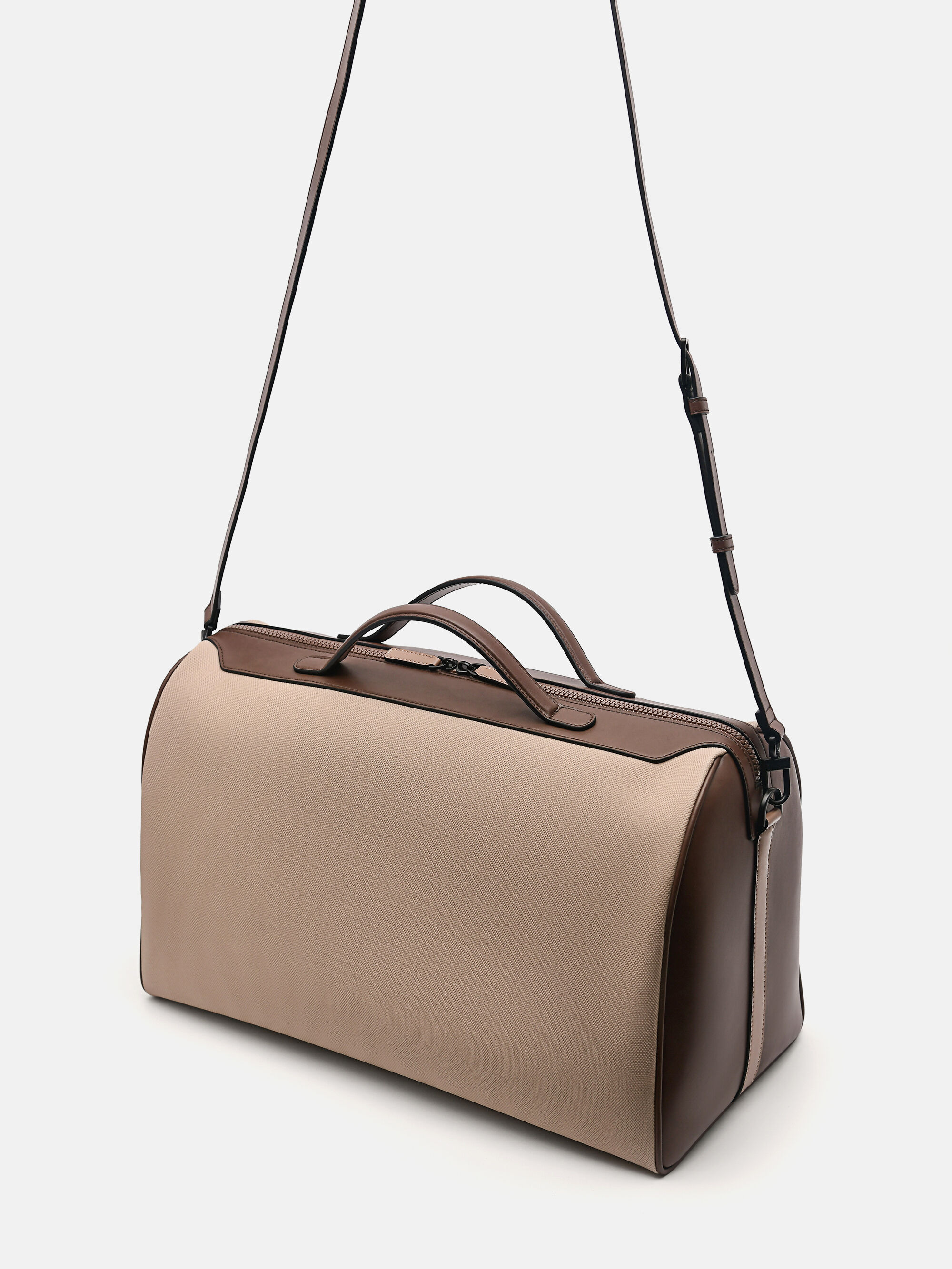 Taupe Jet Set Duffel Bag - PEDRO US